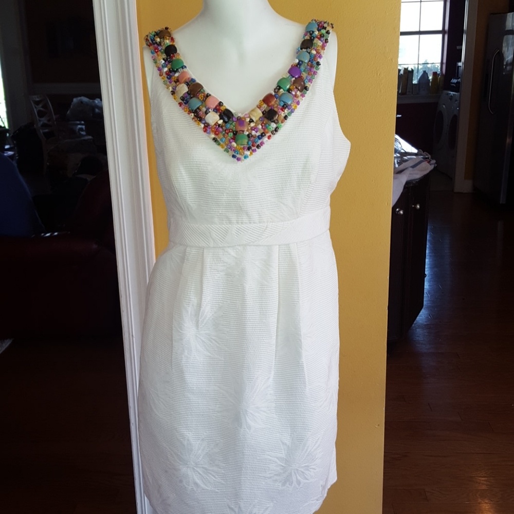 Adorable off white dress